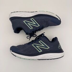 New‎ Balance Fresh Foam 680v7 Running Shoes Womens 8.5B Blue Athletic Sneakers